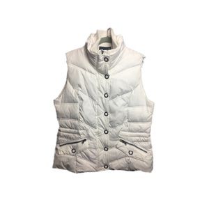 White Puffer Vest